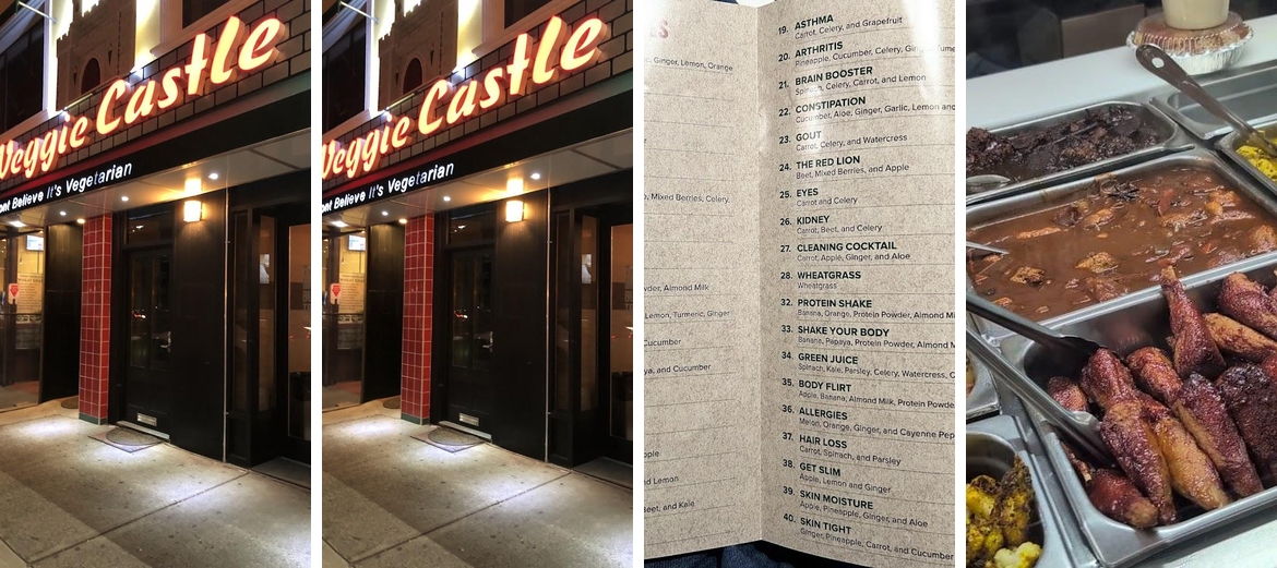 Veggie Castle II Menu