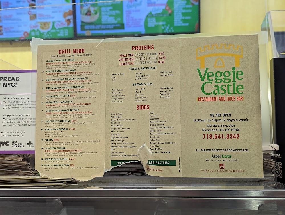 Veggie Castle II Menu image 4
